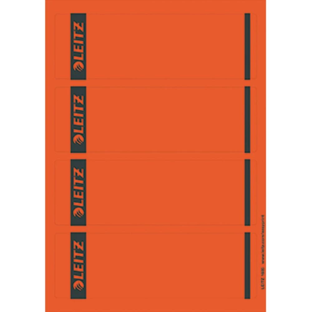 Leitz 16852025 61.5 x 192 mm Papir Crvena 100 ST Trajno Naljepnice za datoteke Tinta, Laser, Kopija slika