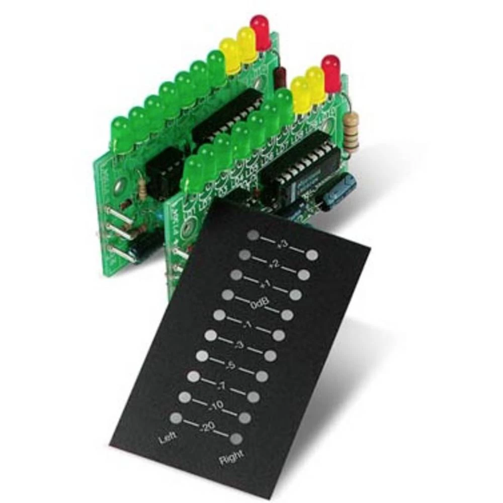 Whadda WSAH4305 stereo VU mjerač 2 x 10 LED dioda slika