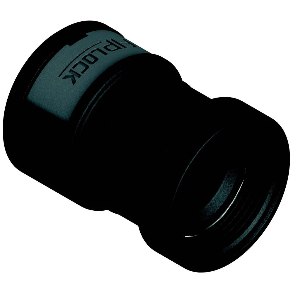 Fränkische Rohrwerke 4891436000 vijčani spoj  67.5 mm  crna 4 St. slika