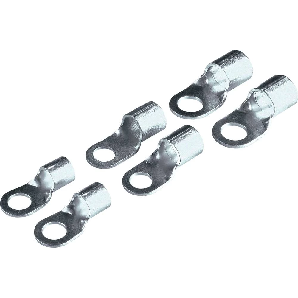 Helukabel 91542 prstenasta kabelska stopica Presjek (maks.)=70.00 mm² neizolirani srebrna 50 St. slika