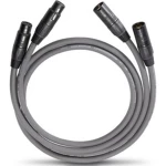Oehlbach NF 14 Master X XLR priključni kabel [1x muški konektor XLR - 1x ženski konektor XLR] 0.75 m antracitna boja