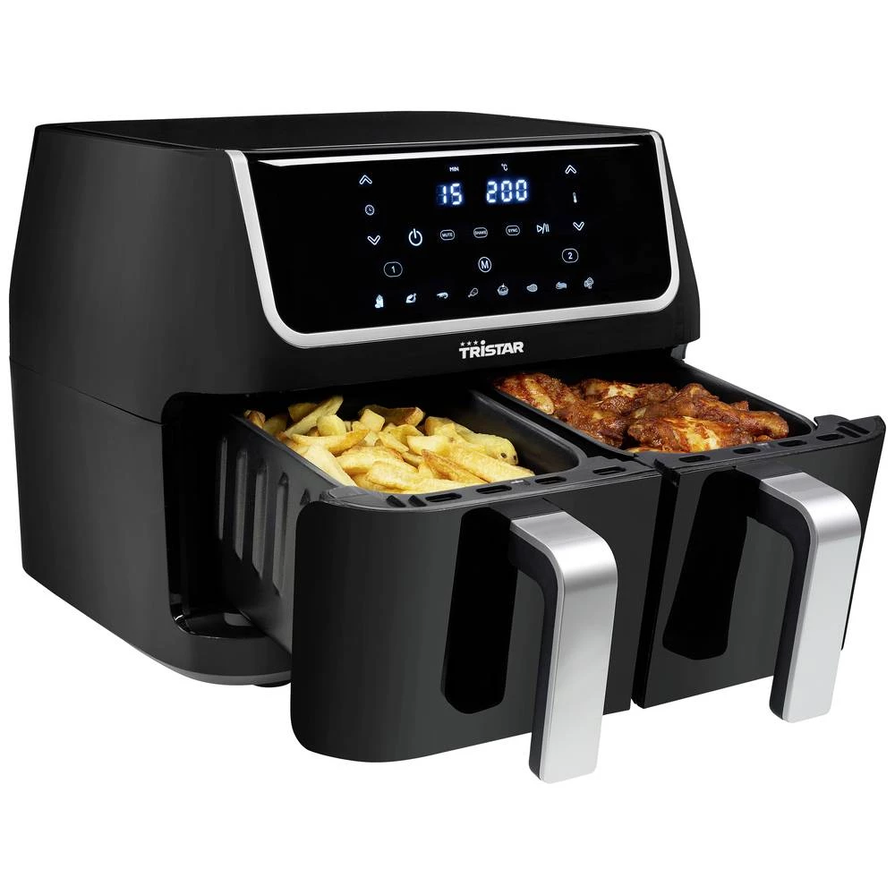 Tristar FR-6970 friteza na vrući zrak 1800 W funkcija tajmer, premaz protiv lijepljenja, sa zaslonom crna slika