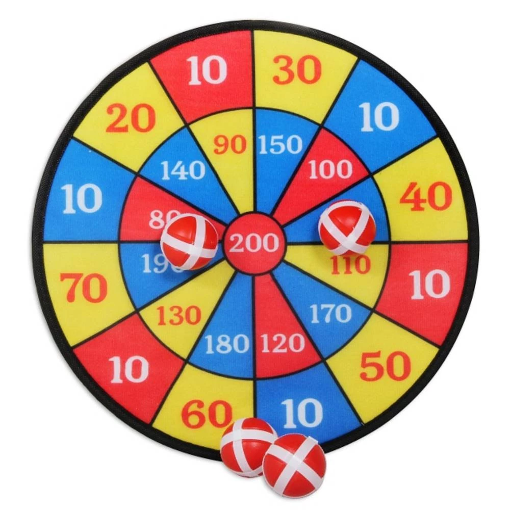 Vedes Outdoor active Dartscheibe Klett mit 4 Bällen, Ø 37 cm 74607756 slika