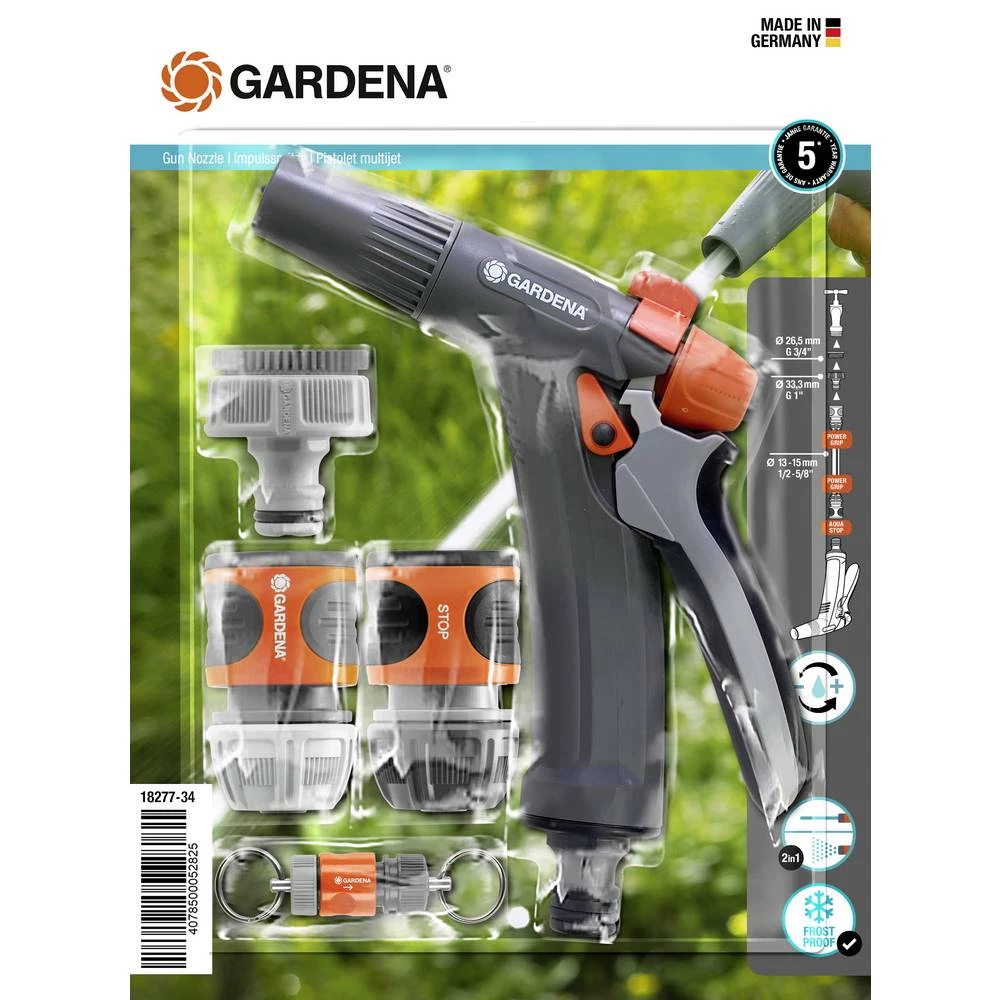 GARDENA 18277-34 vrtna mlaznica s kompletom priključaka slika