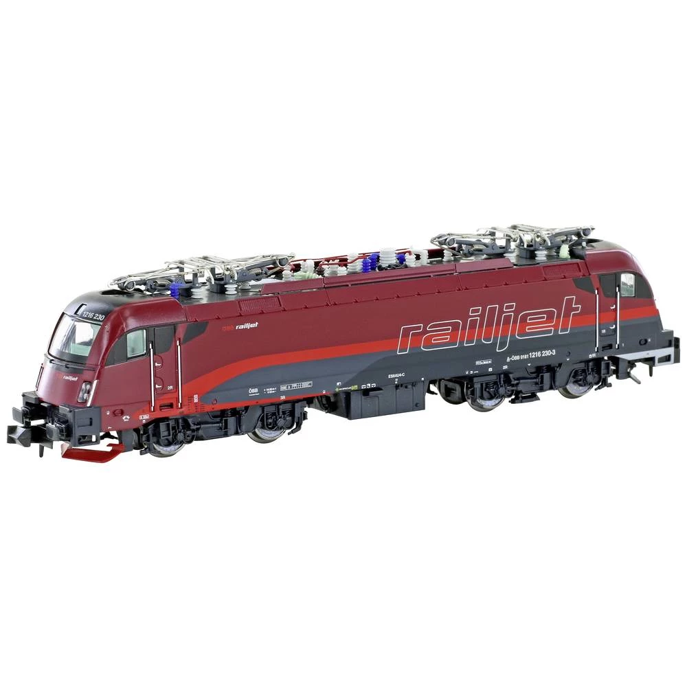 Hobbytrain H2738 N Električna lokomotiva Rh 1216 Taurus tvrtke ÖBB Railjet slika