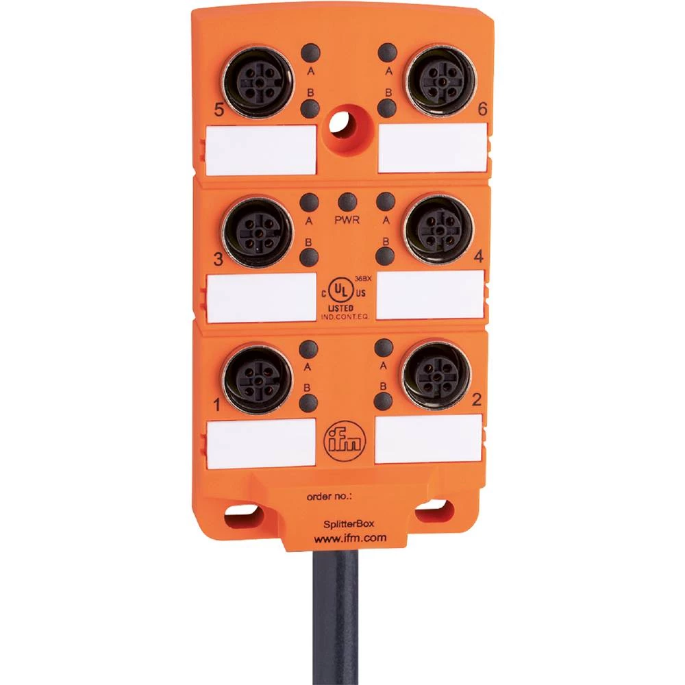 ifm Electronic EBC020 razdjenik i adapter za senzor/aktivator 5 m Broj polova: 5 1 St. slika