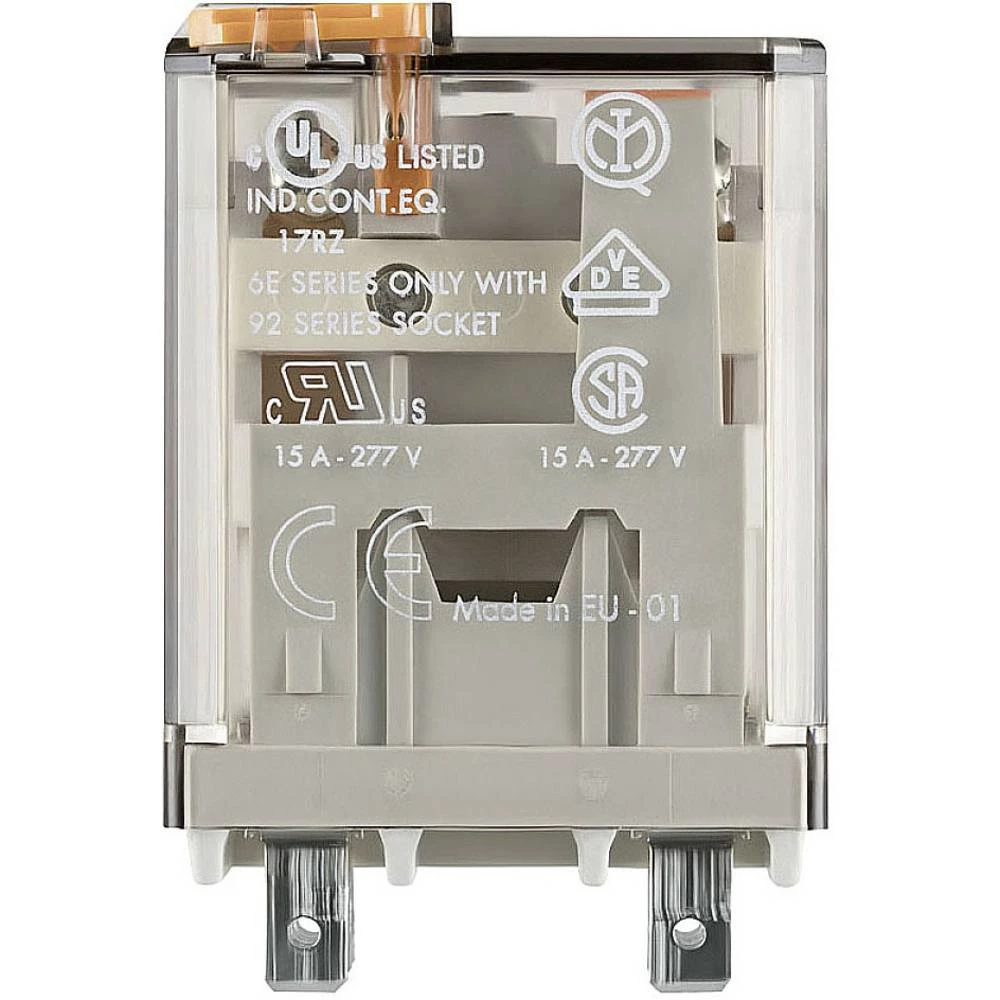 Finder 62.32.8.230.0040 utični relej 230 V/AC 16 A 2 prebacivanje 10 St. slika