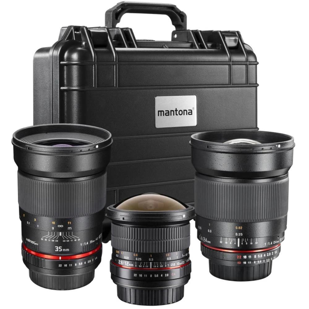 Komplet objektiva Walimex Pro slika