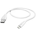 Hama USB kabel za punjenje USB 2.0 USB-A utikač, USB-C® utikač 1.50 m bijela 00201596