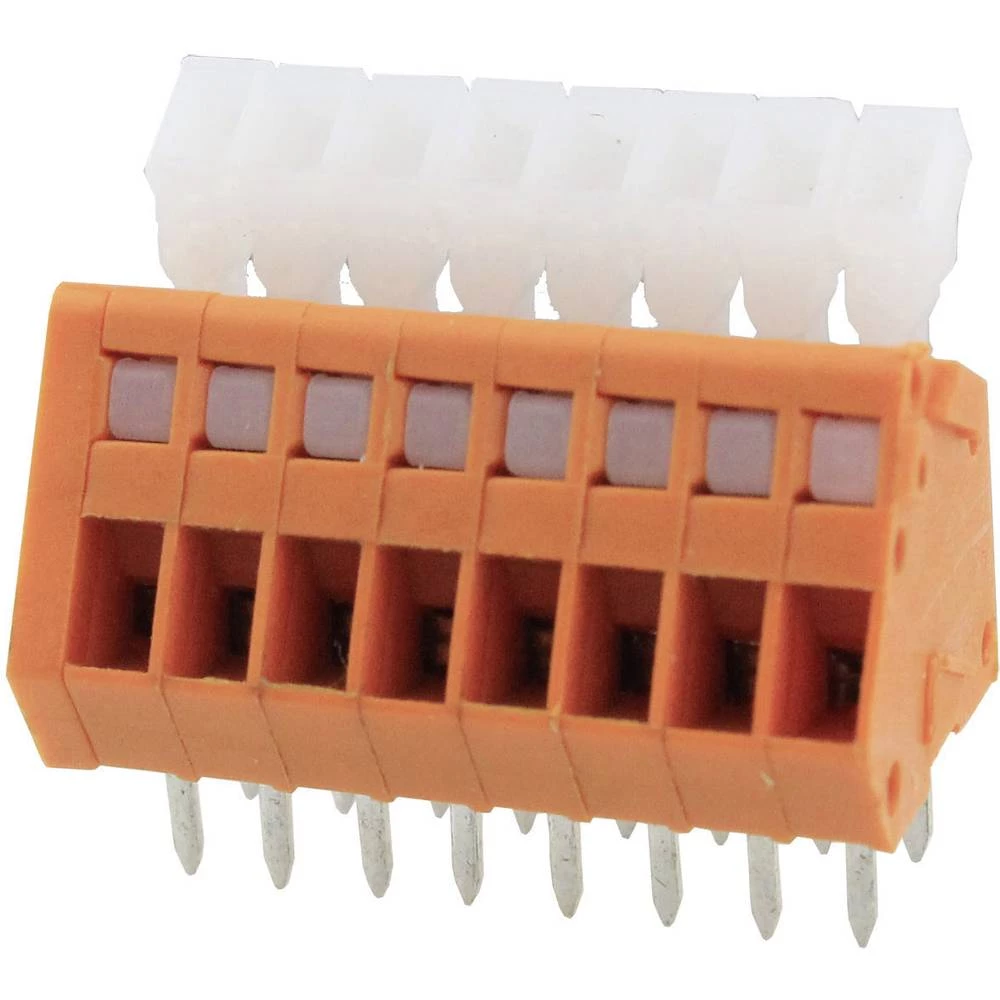 Degson DG240-2.54-12P-15-00AH Opružna blok spojka 0.51 mm&sup2; Broj polova 12 Narančasta 1 ST slika