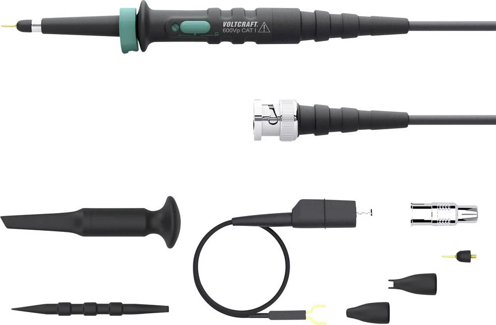 Sonda 15 MHz, 150 MHz 1:1, 10:1 400 V, 600 V VOLTCRAFT PP-300 slika