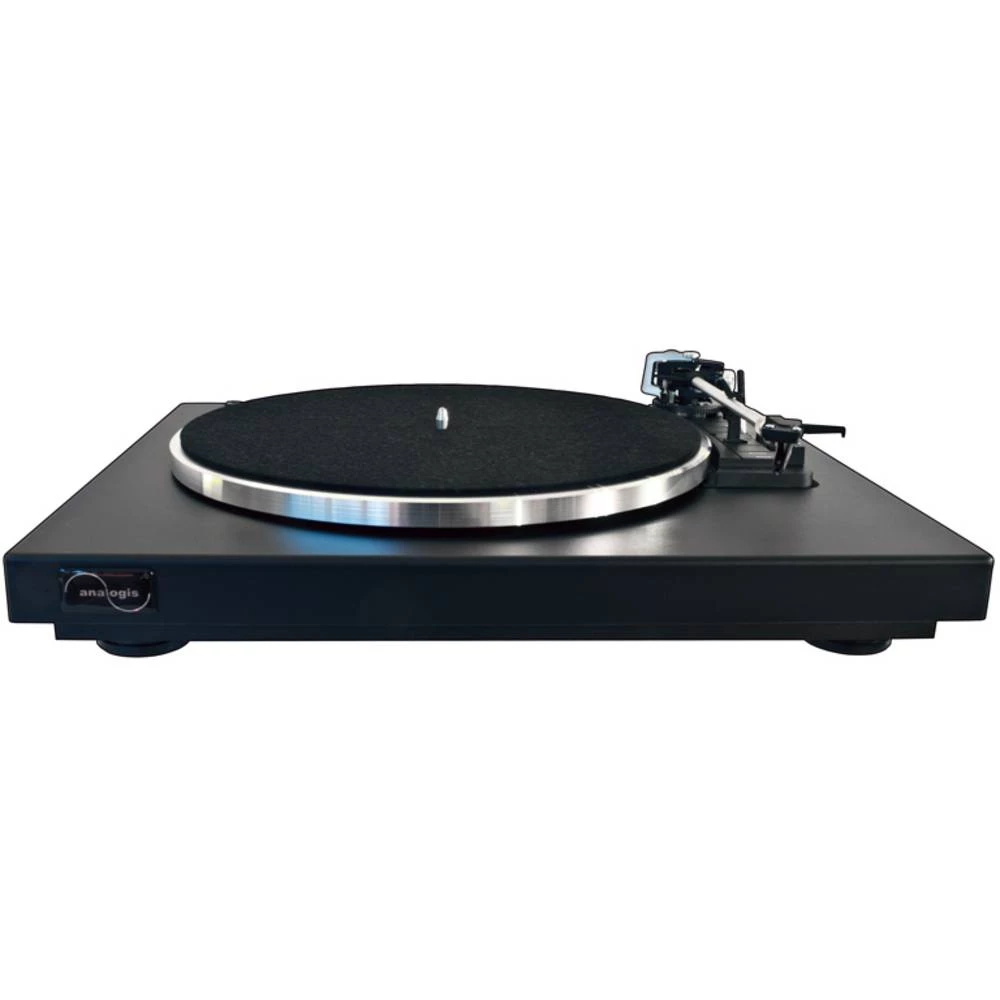 Analogis Dreher EV Plattenspieler gramofon remenski pogon crna slika