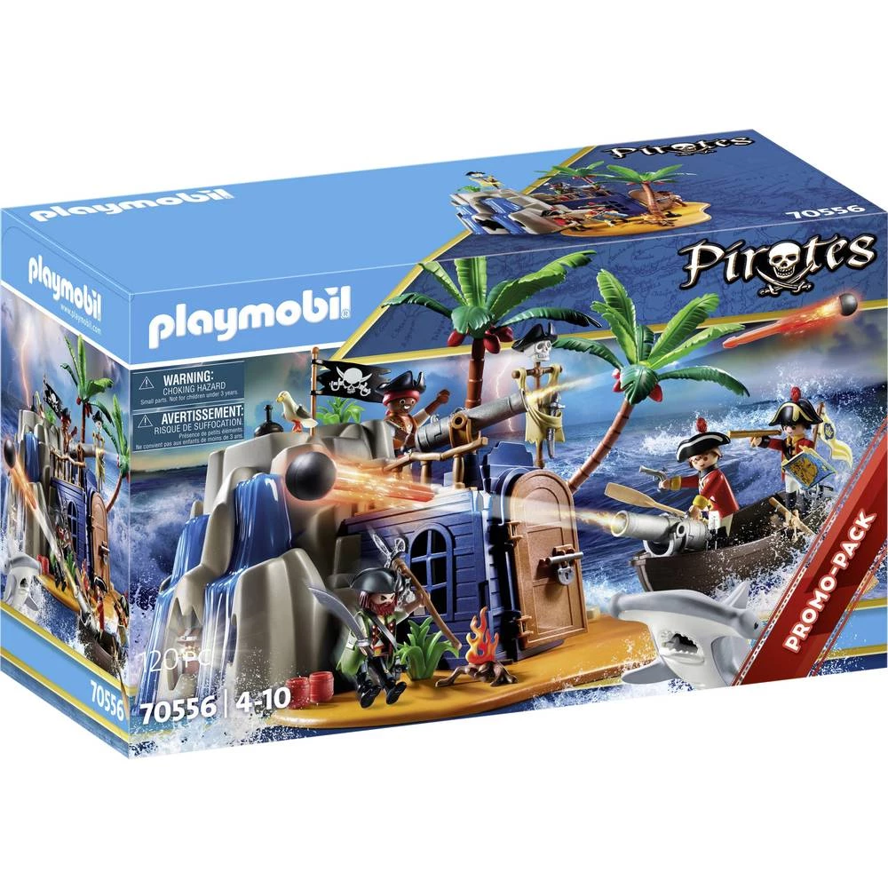 Playmobil® Pirates Gusarski otok s skrovištem i blagom 70556 slika