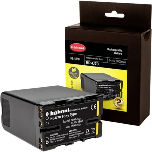 Hähnel HL-U70 kamera-akumulator Zamjenjuje originalnu akU. bateriju BP-U70 14.4 V 6800 mAh slika
