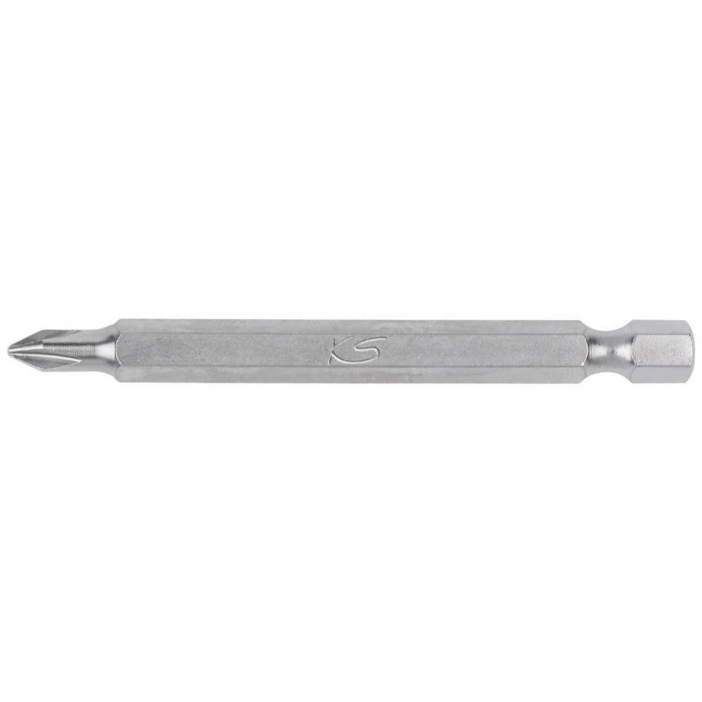 KS Tools 911.7539 9117539 križni bit PH 3 poniklovani E 6.3 kom. slika