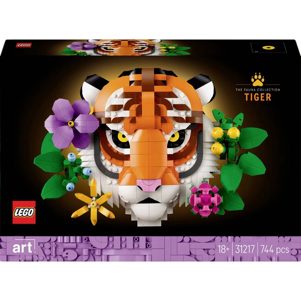 31217 LEGO® ART Zbirka faune - Tigar slika