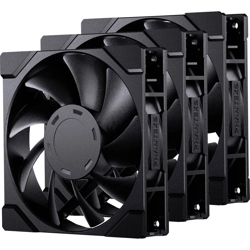 Phanteks PH-F120M25_G2_BBK01_3P ventilator za PC kućište crna (Š x V x D) 120 x 25 x 120 mm slika