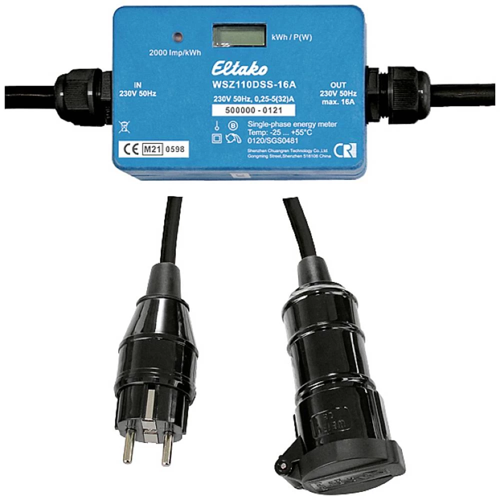Eltako WSZ110DSS-16A mobilni mjerač električne energije      1 St. slika