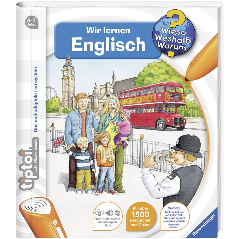 Ravensburger Ravensburger tiptoi® Učimo engleski tiptoi® Wir lernen Englisch 32904 slika