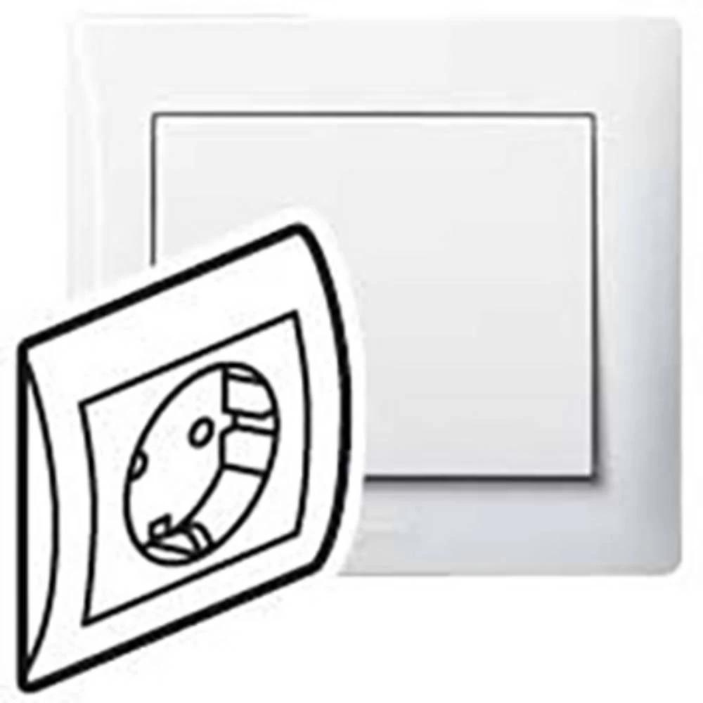 Legrand   utičnica Galea / Pro21 ultrabijela 771040 slika