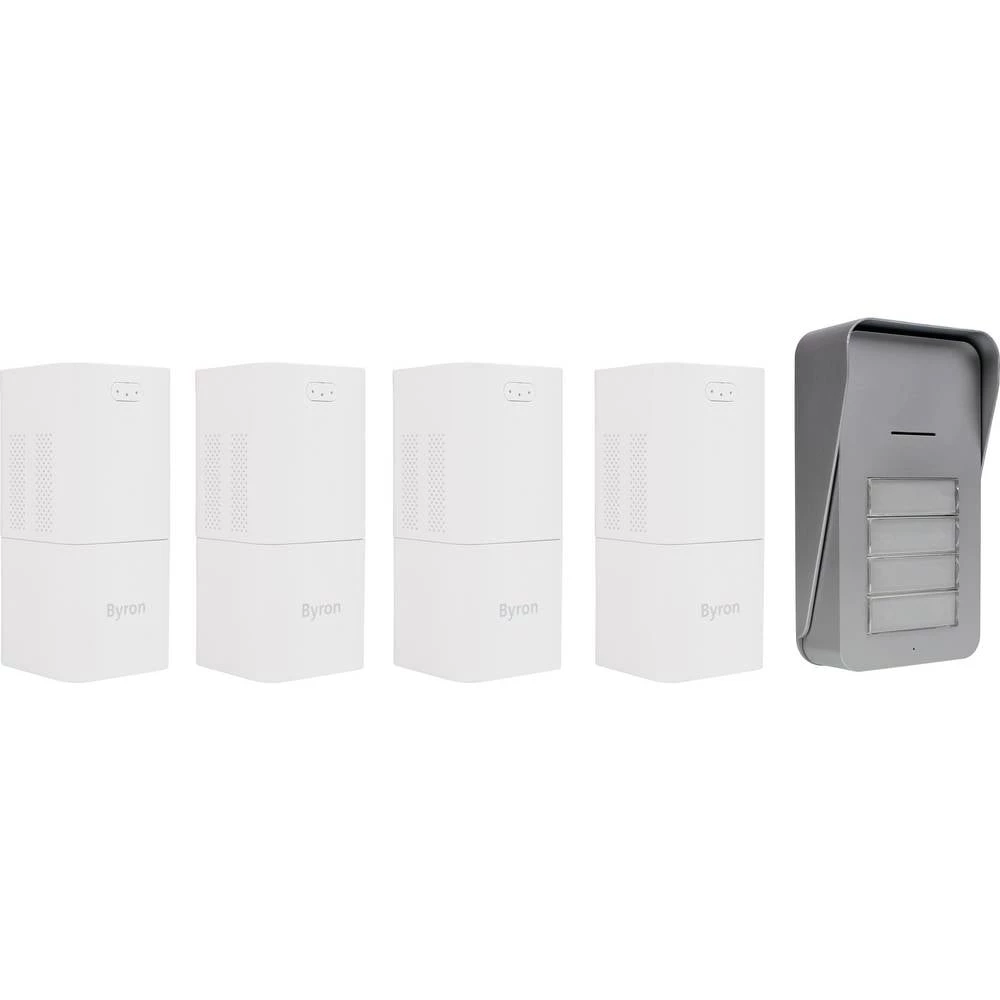 Byron DIC-21545 interfon bežični kompletan set bijela slika