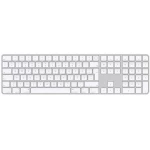 Apple Magic Keyboard mit Touch ID und Ziffernblock Bluetooth® tipkovnica bijela ponovo punjiv