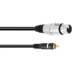 Omnitronic 30224028 XLR adapter cable [1x muški cinch konektor - 1x XLR utičnica 3-polna] 2.00 m crna