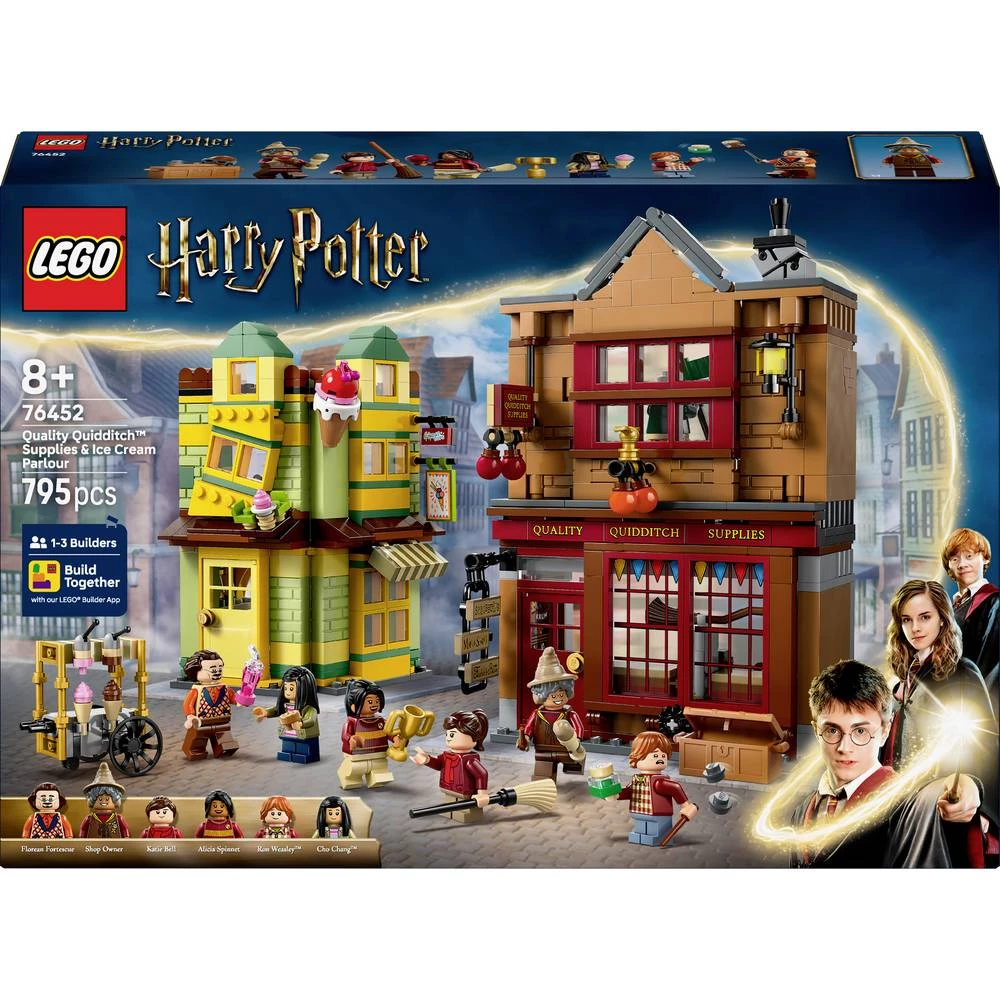 76452 LEGO® HARRY POTTER™ Kvaliteta za metloboj i Fortescueovu slastičarnicu slika