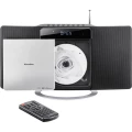 Stereo uređaj Karcher MC 6580D AUX, Bluetooth, CD, DLNA, UKW, USB, 2 x 5 W Crna, Srebrna slika