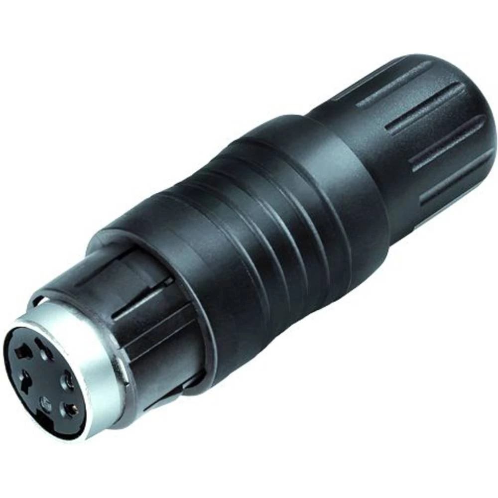 binder 99 4810 00 04-20 kabelska kutija žženski konektor, ravni Ukupan broj polova: 4 Serija (Okrugli utični konektori): slika