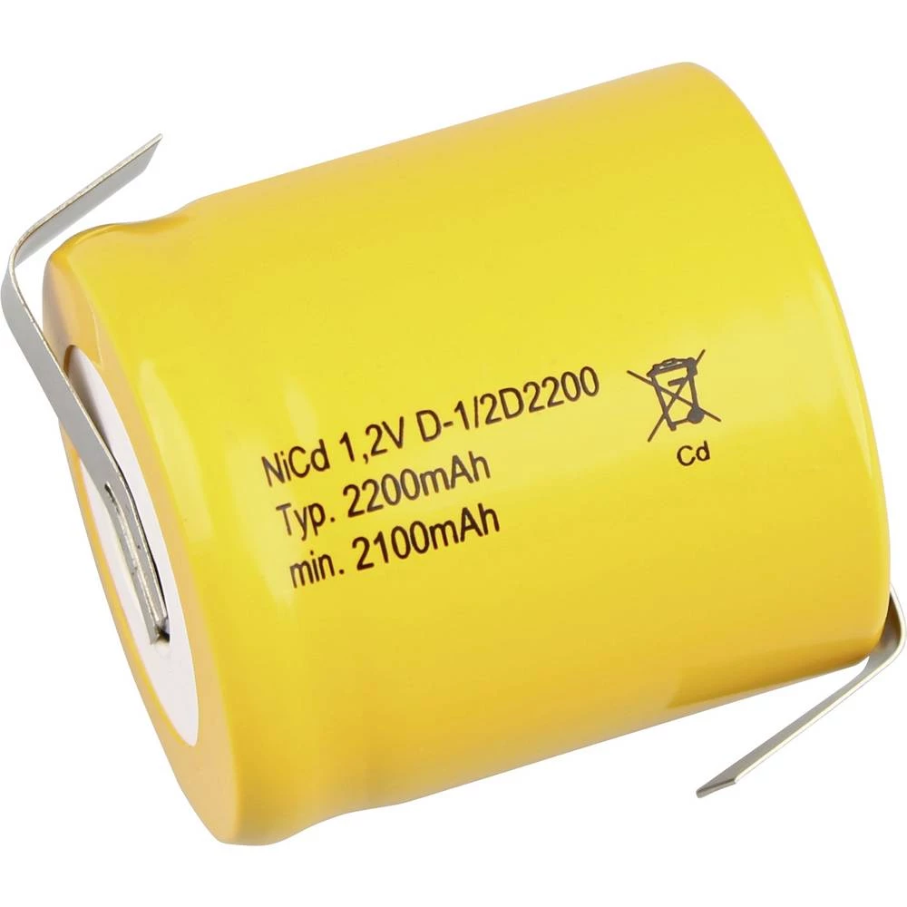 Mexcel specijalni akumulatori 1/2 D NiCd 1.2 V 2200 mAh 1 kom. slika
