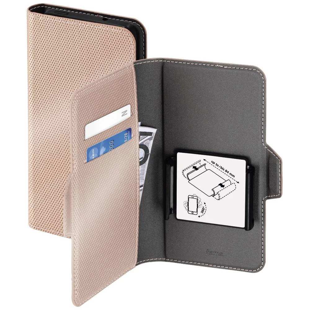 Hama Smart Move - Metallic knjižica Universal univerzalan ružičasto-zlatna (roségold) slika