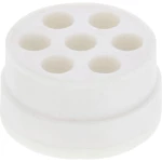 Wiska MFD 40/07/070 RW višestruki uložak za brtvljenje otporno na udarce, zaštita od eksplozija, sa zaštitom od potega   M40  plastika bijela 25 St.