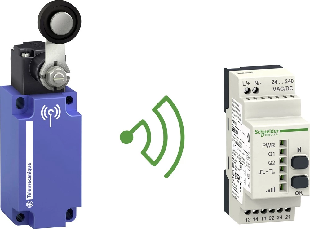 Bežični prekidač vraća se u izvorni položaj Schneider Electric XCKWD31 1 ST slika