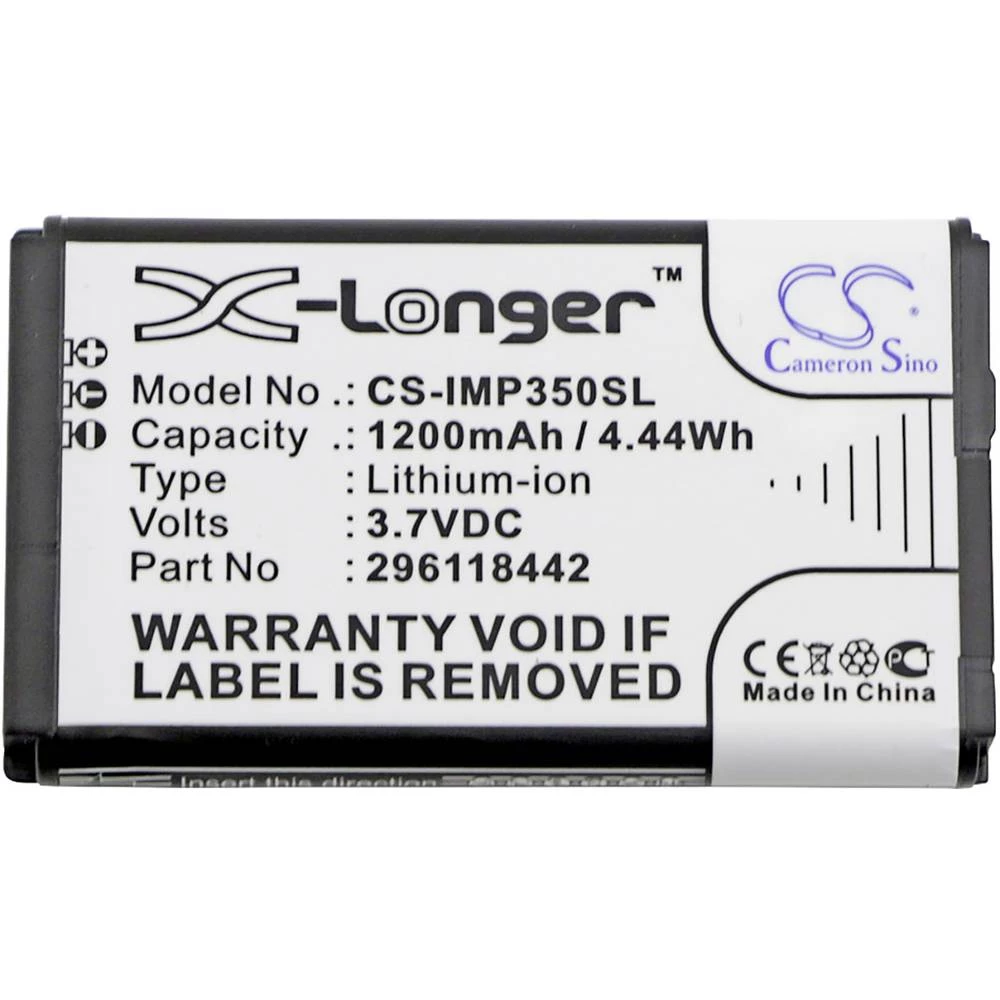 Punjiva baterija za POS terminal CS Cameron Sino Zamjenjuje originalnu akumul. bateriju 296118442 Ingenico 3.7 V 1200 mAh slika