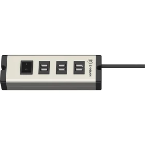 Ehmann USB Multilader 6-Port 6,3 A 0601x09032033 USB stanica za punjenje Utičnica 6 x USB slika
