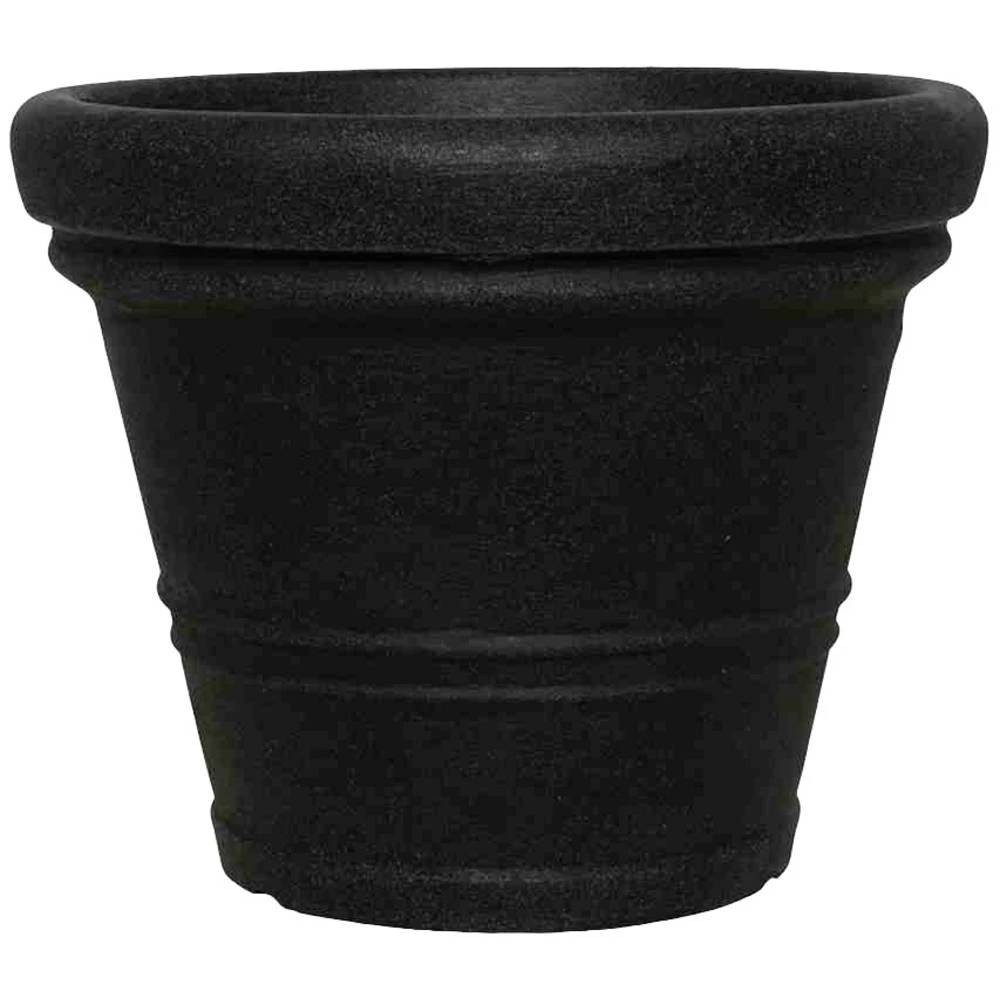 Siena Garden 47-35-02-GA 473502GA posuda za biljke plastika antracitna boja slika