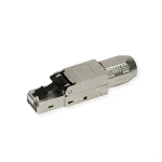 Roline 21170325 ROLINE terenski sklop RJ-45 utikač Cat.6A (klasa EA), STP, srebrne boje 21170325 srebrna 1 St.