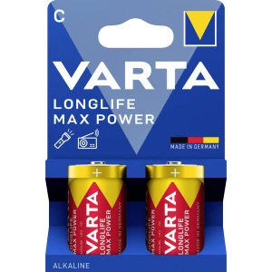 Varta VARTA Longlife Max Power C Blister 2 baby (c)-baterija alkalno-manganov 7800 mAh 1.5 V 2 St. slika