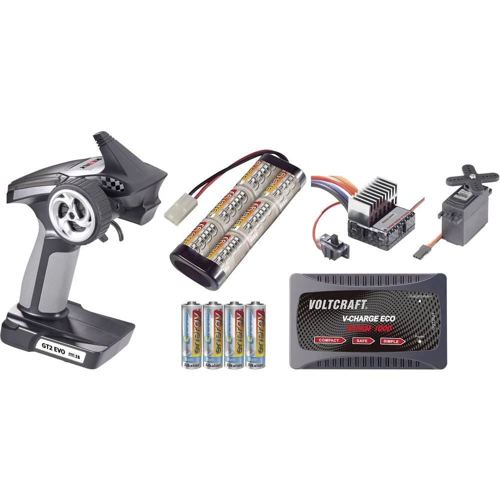 Reely Einsteiger-Set Elektro Pro Početni komplet pištolj-daljinski upravljač 2,4 GHz Broj kanala: 2 slika