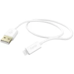 Hama USB kabel za punjenje USB 2.0 Apple Lightning utikač, USB-A utikač 1.50 m bijela  00201581