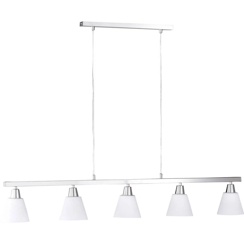 Viseća svjetiljka LED E14 200 W WOFI Mali 7204.05.64.0000 Nikal (mat) slika