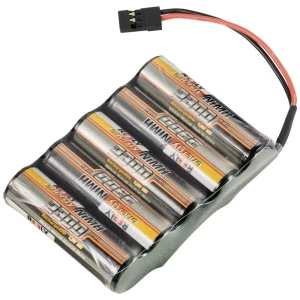 Reely NiMH akumulatorski paket za modele 6 V 2300 mAh Broj ćelija: 5 mignon (AA) side by side JR utičnica slika