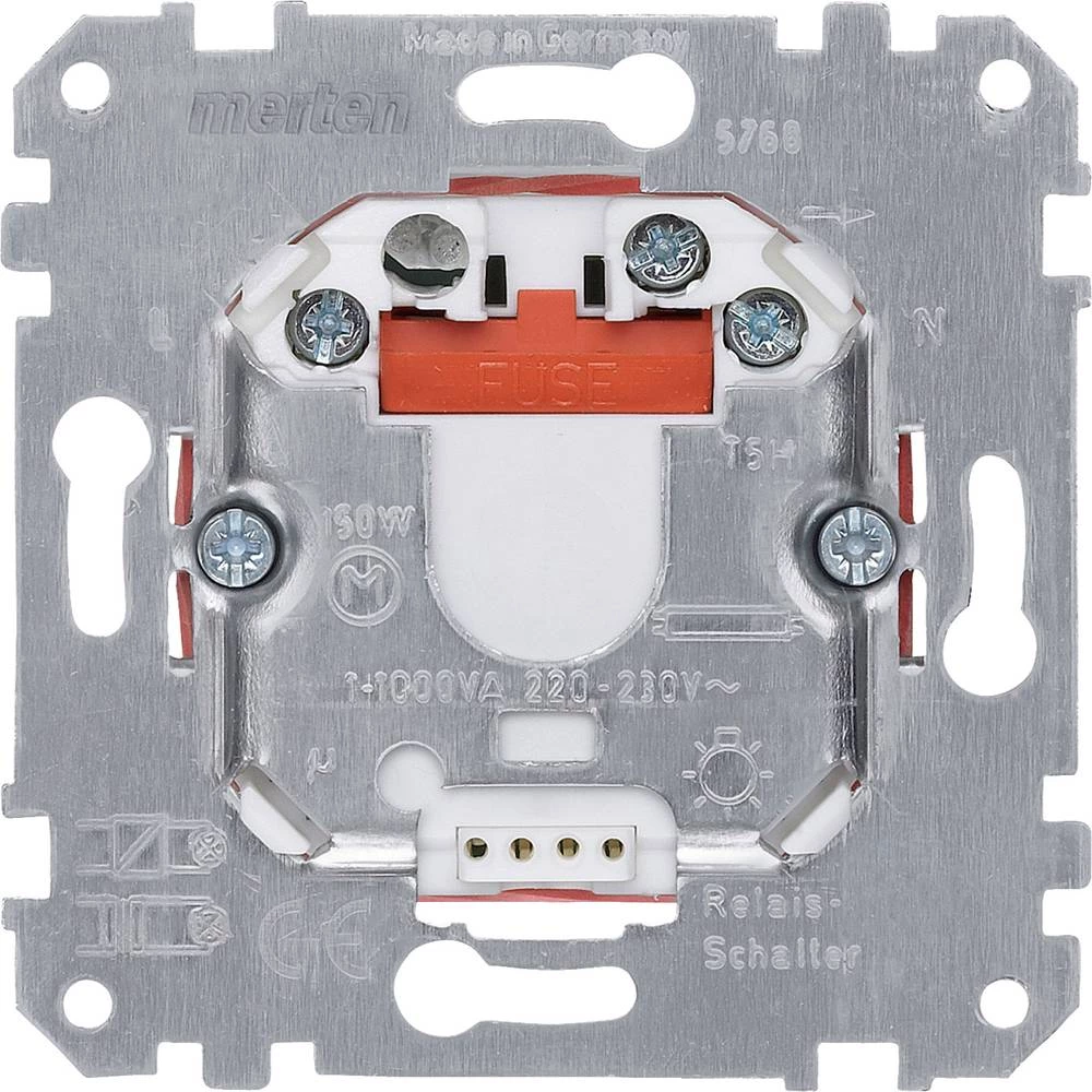 Podžbukni prigušivač Aluminij boja Merten 576897 slika