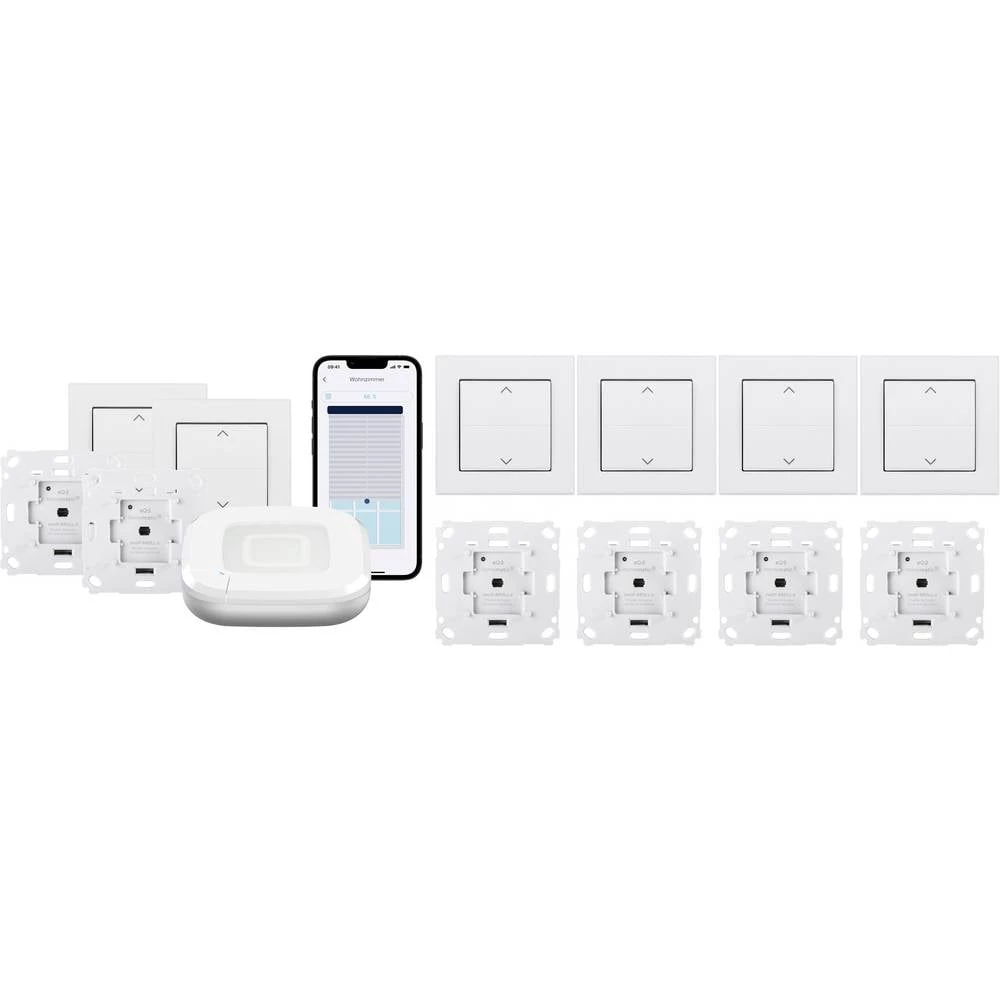 Homematic IP početni komplet-kontrola zatvarača valjka HmIP-SK29+HMIP-BROLL+HmIP-BRA slika