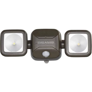 LED vanjski Spotlight s detektor pokreta Hladno-bijela Mr. Beams MB 3000 Smeđa boja slika