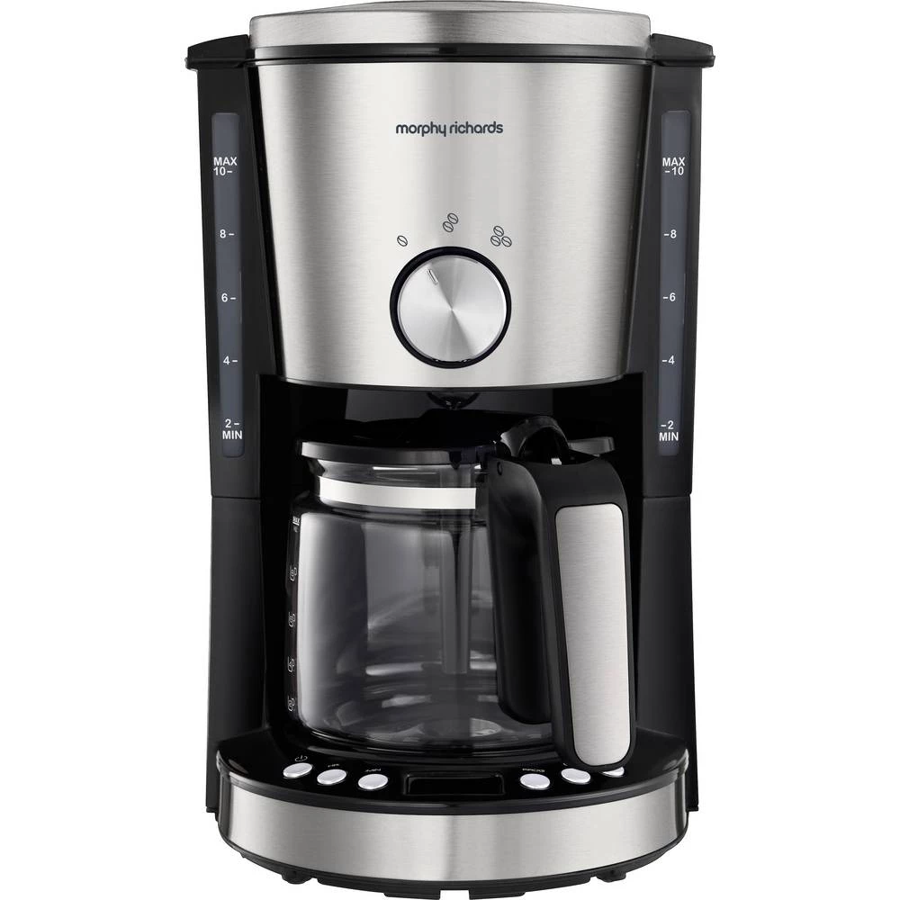 Morphy Richards EVOKE Gebürstet aparat za kavu žuta Kapacitet čaše=10 funkcija brojača vremena slika