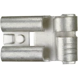 Klauke 3725 plosnate natične stupice Širina utikača: 6.3 mm Debljina utikača: 0.8 mm 90 ° neizolirani metalna 1 St.
