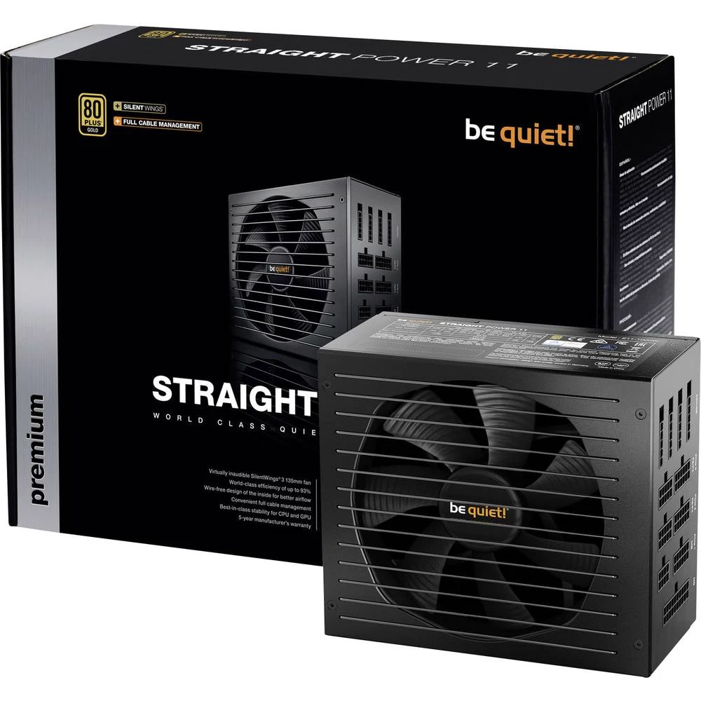 PC-napajanje BeQuiet Straight Power 11 750 W ATX 80 PLUS Gold slika