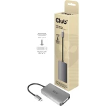 USB Adapter [1x Muški konektor USB-C™ - 1x Ženski konektor RJ45] Aluminij boja club3D